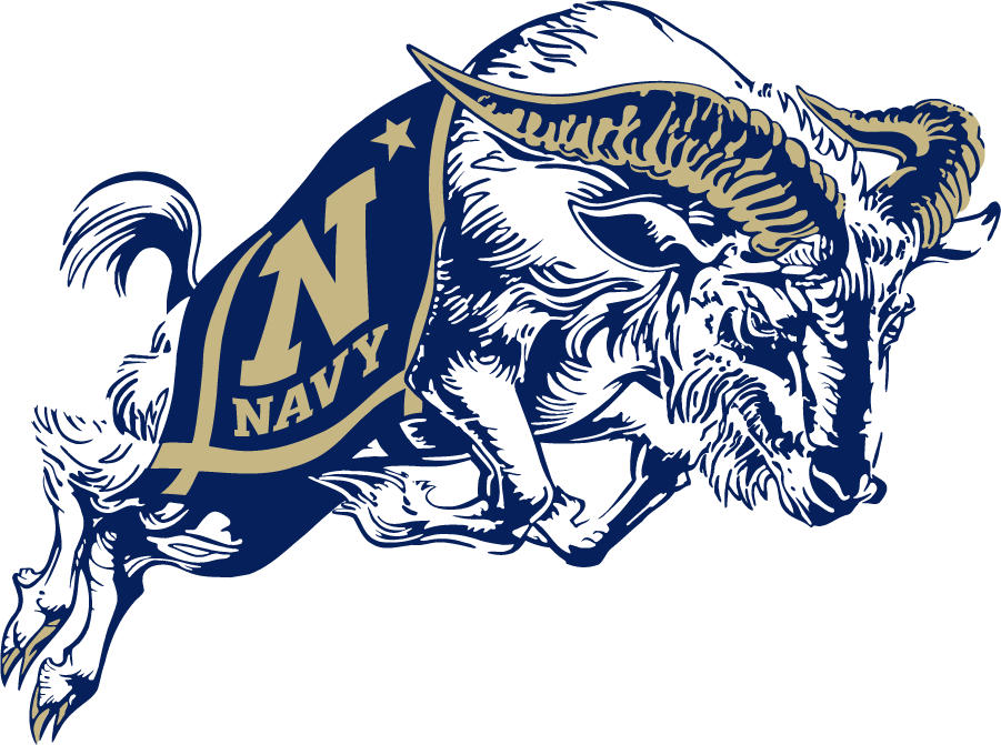 Navy Midshipmen 2017-Pres Secondary Logo t shirts iron on transfers